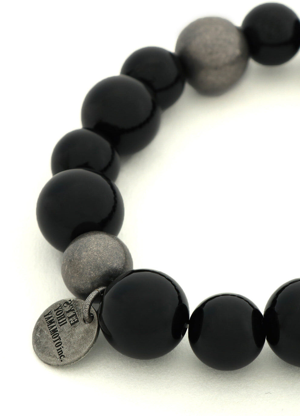 2026AW WILDSIDE YOHJI YAMAMOTO S'YTE ONYX BEAD BRACELET 山本耀司 串珠 手鍊 現貨 UQ-A53-982-1-03