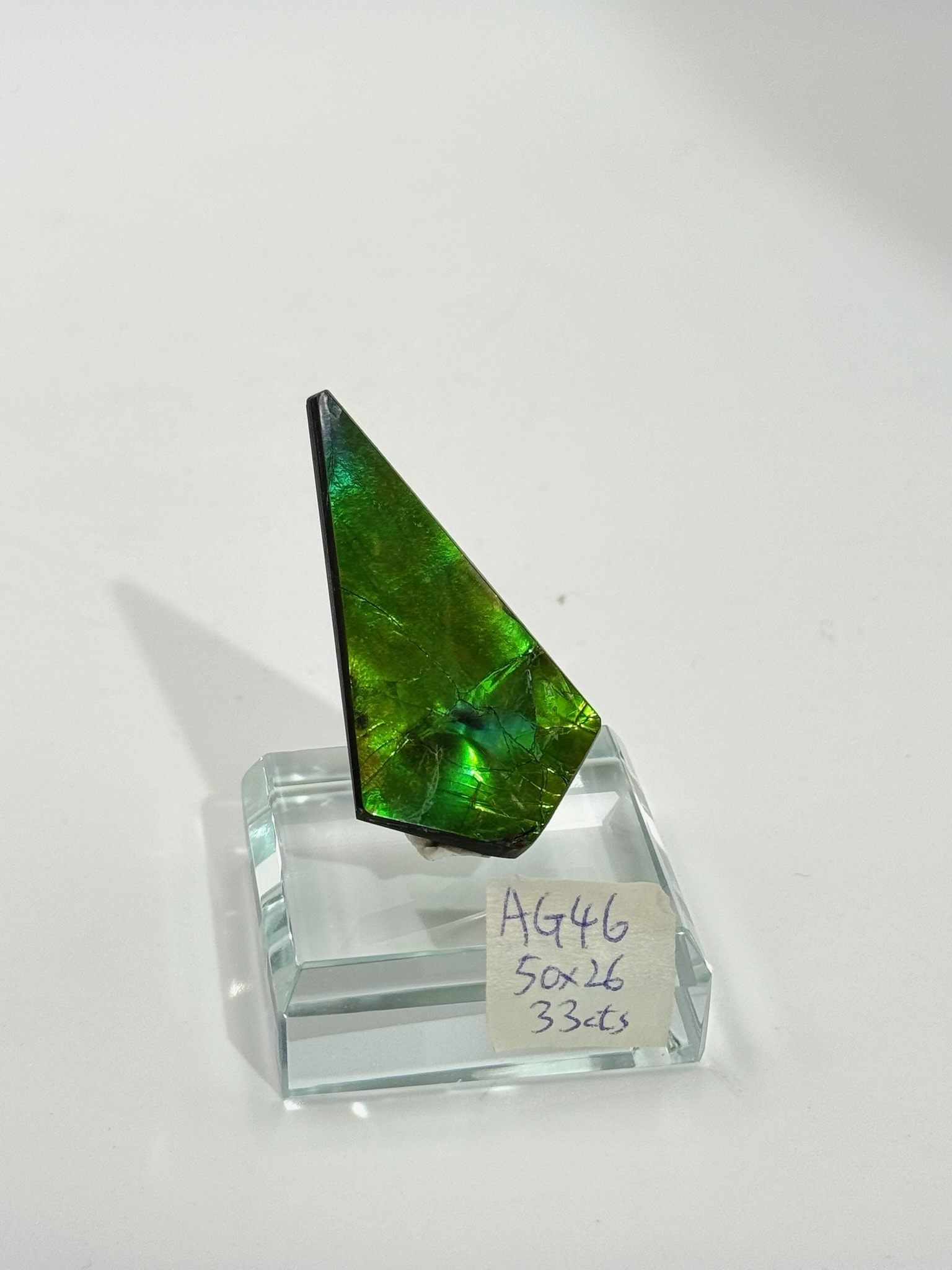 ET311 AG46 極之罕見 斑彩石特別款 (人手打磨) 特別款 33cts 50*26mm