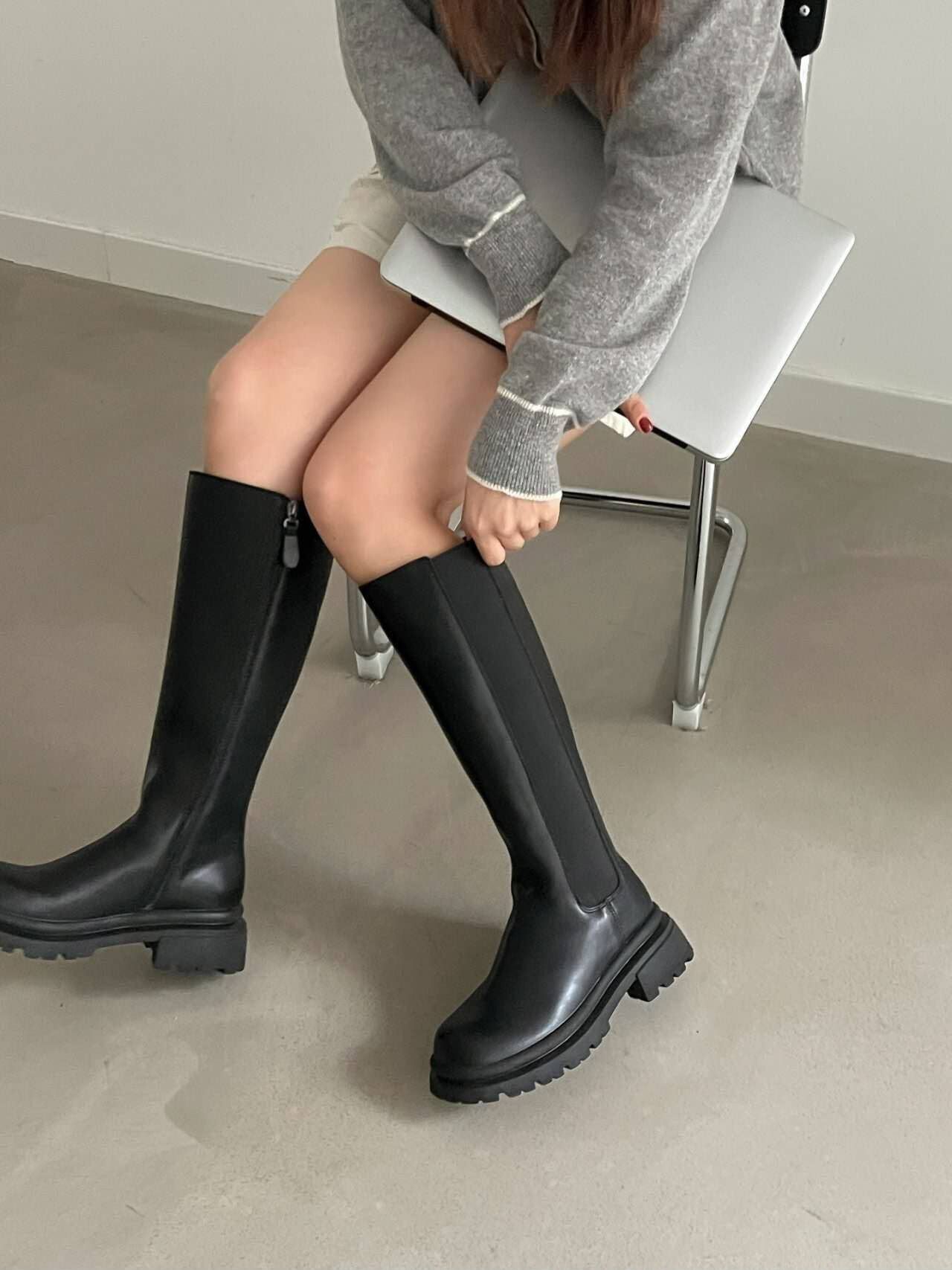 M001 牛皮 靴