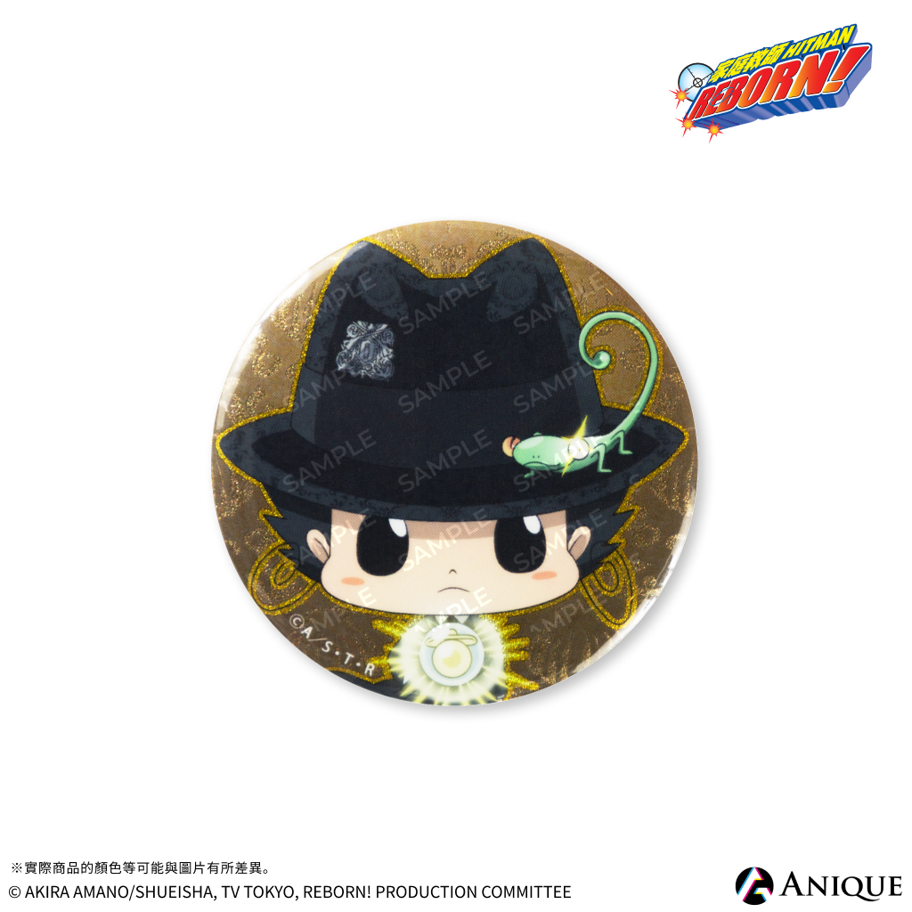 《家庭教師HITMAN REBORN!》【覺悟】隨機亮粉徽章 彩色款（全9款）