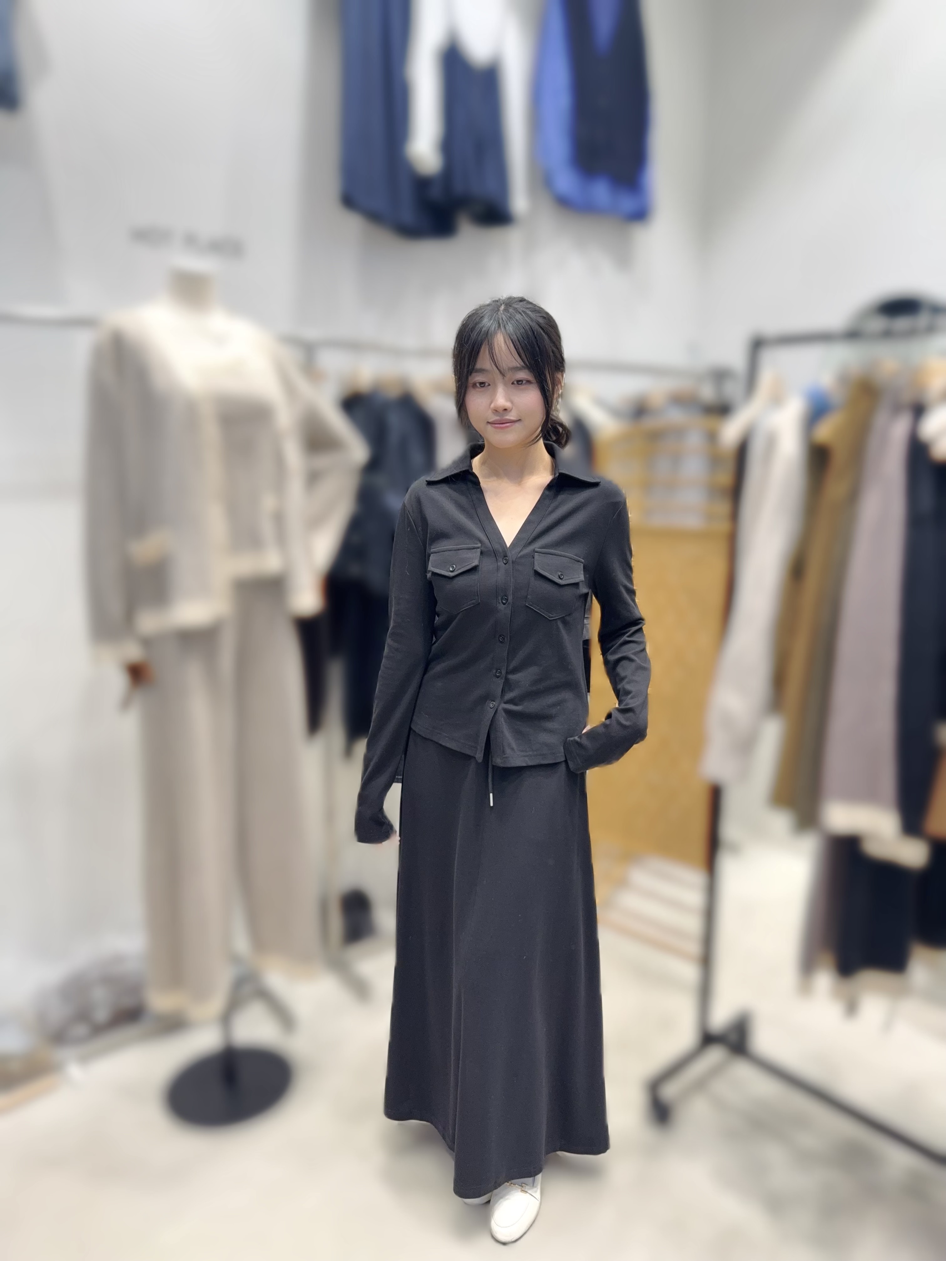 HP28 ( 1SET 2 件)   上衣 :胸38  -42   長23.5 / 下:腰28-40 HIP45 長37.5 $599