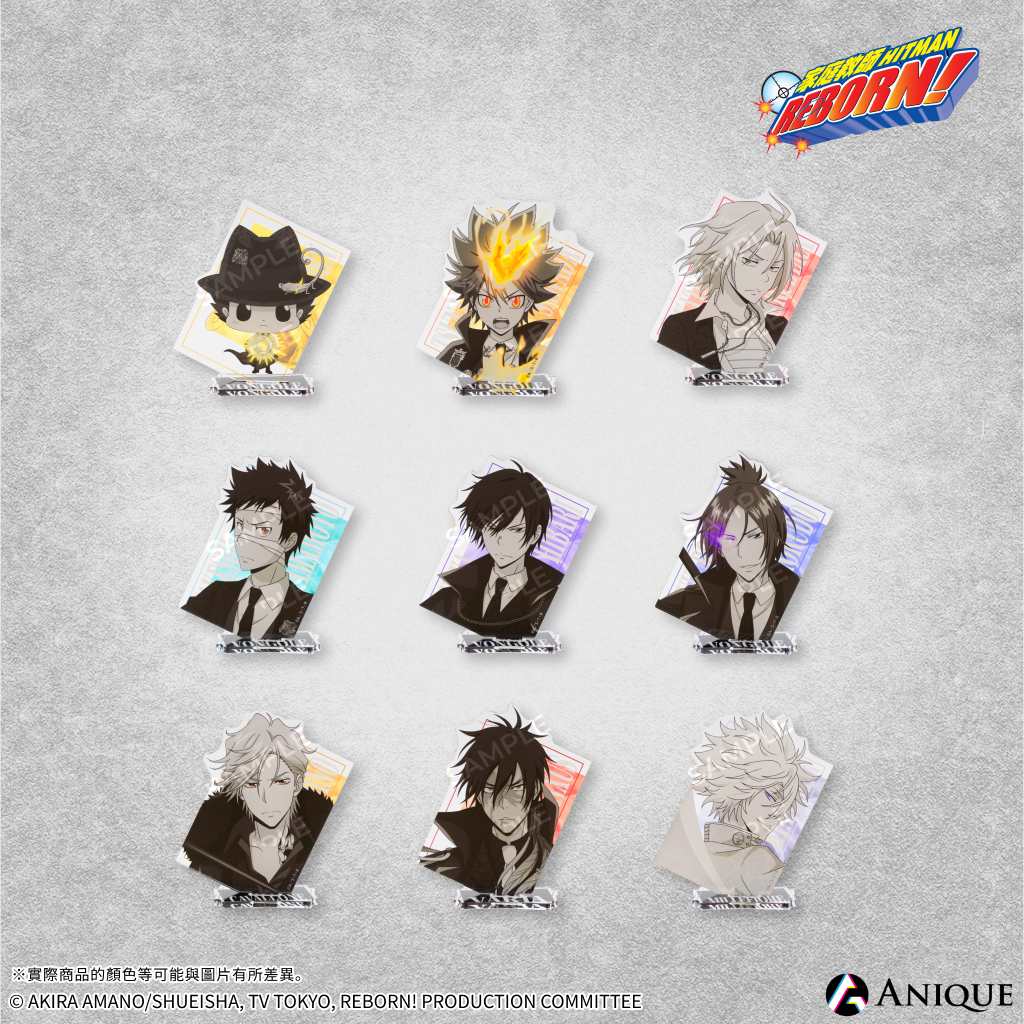 《家庭教師HITMAN REBORN!》【覺悟】隨機壓克力立牌（全9款）