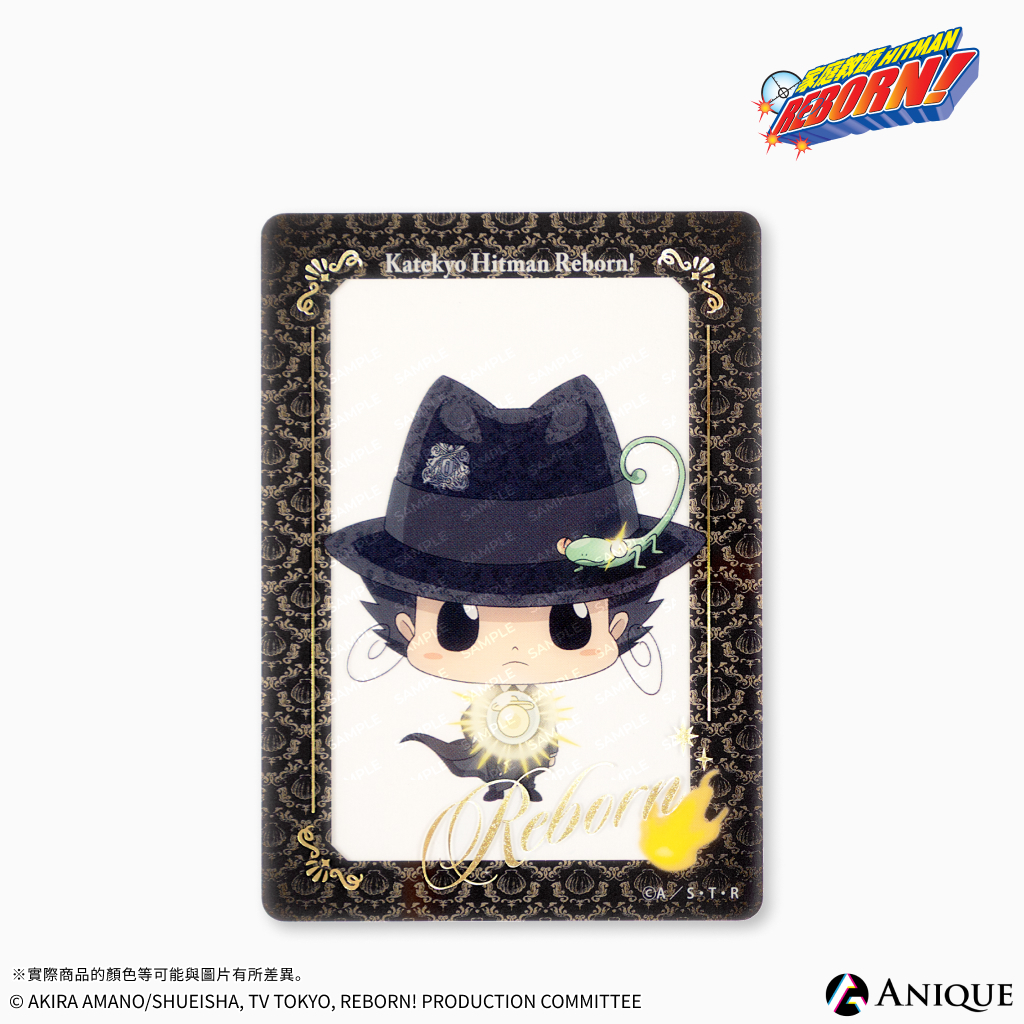 《家庭教師HITMAN REBORN!》【覺悟】隨機燙金透明寫真卡（全9款）