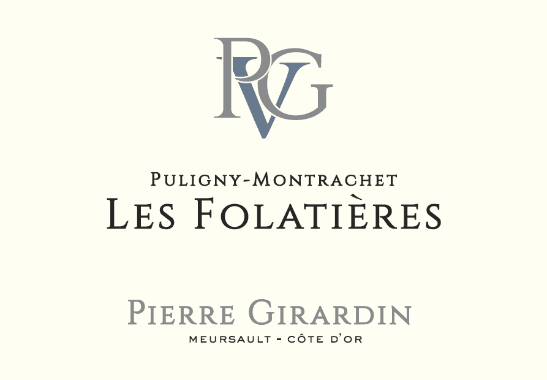 Pierre Girardin Puligny Montrachet Les Folatieres 2024