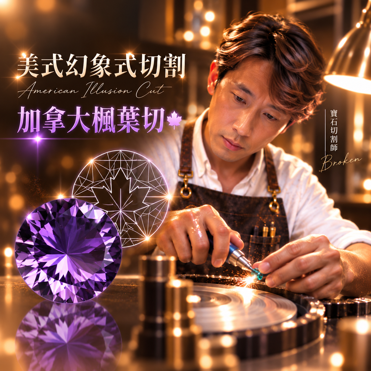 美式幻象式切割｜加拿大楓葉切