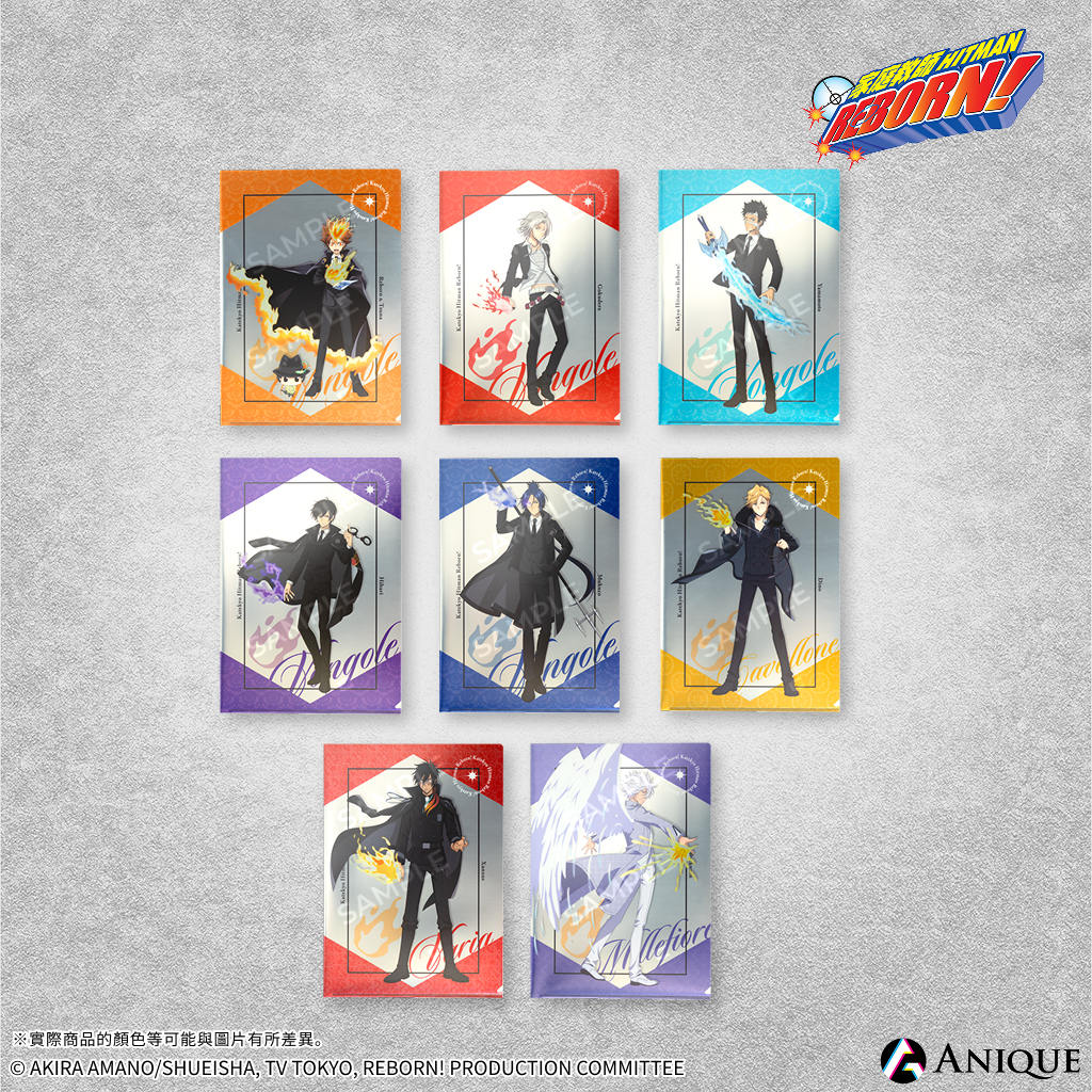 《家庭教師HITMAN REBORN!》【覺悟】金屬光澤透明資料夾