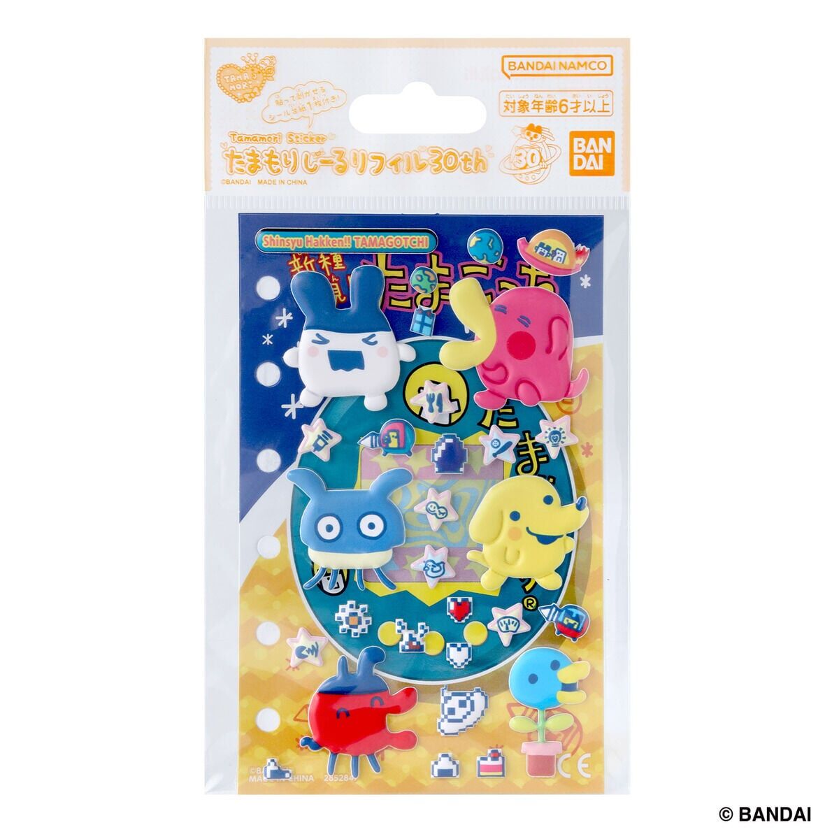 Tamamori貼紙 30週年 發現新物種套裝