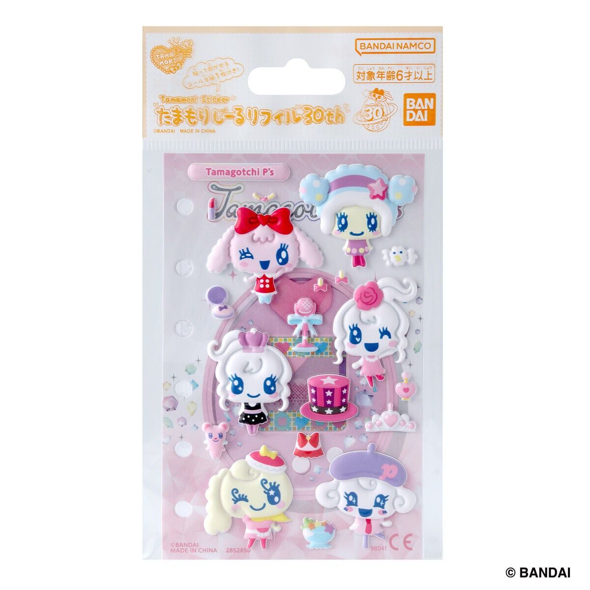 Tamamori貼紙 30週年 Tamagotchi Ps套裝