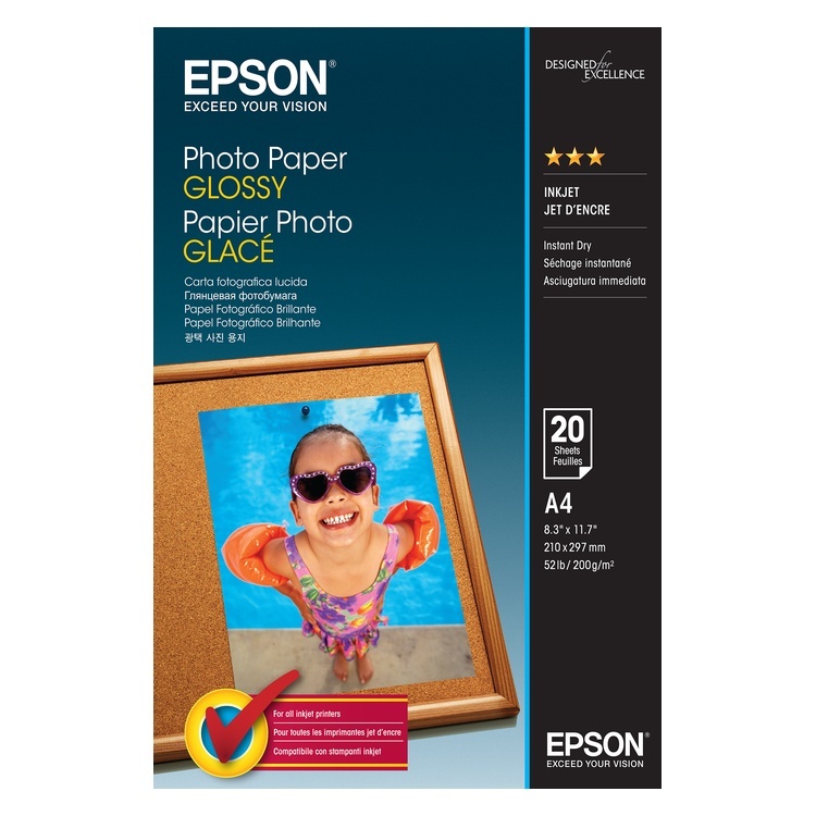 C13S042538 Epson Low Cost Photo Paper A4/20200gsm