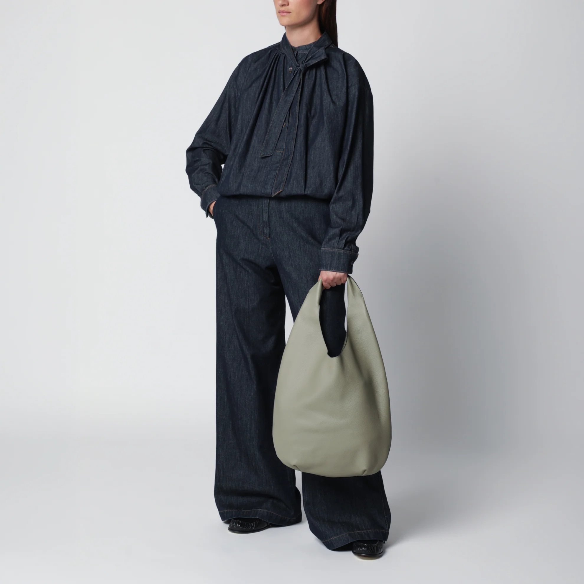 1FF0918-073 [A.P.C.] Demi-Lune 迷你手袋 粉彩綠 #PXCBC-F67008LE (EU)