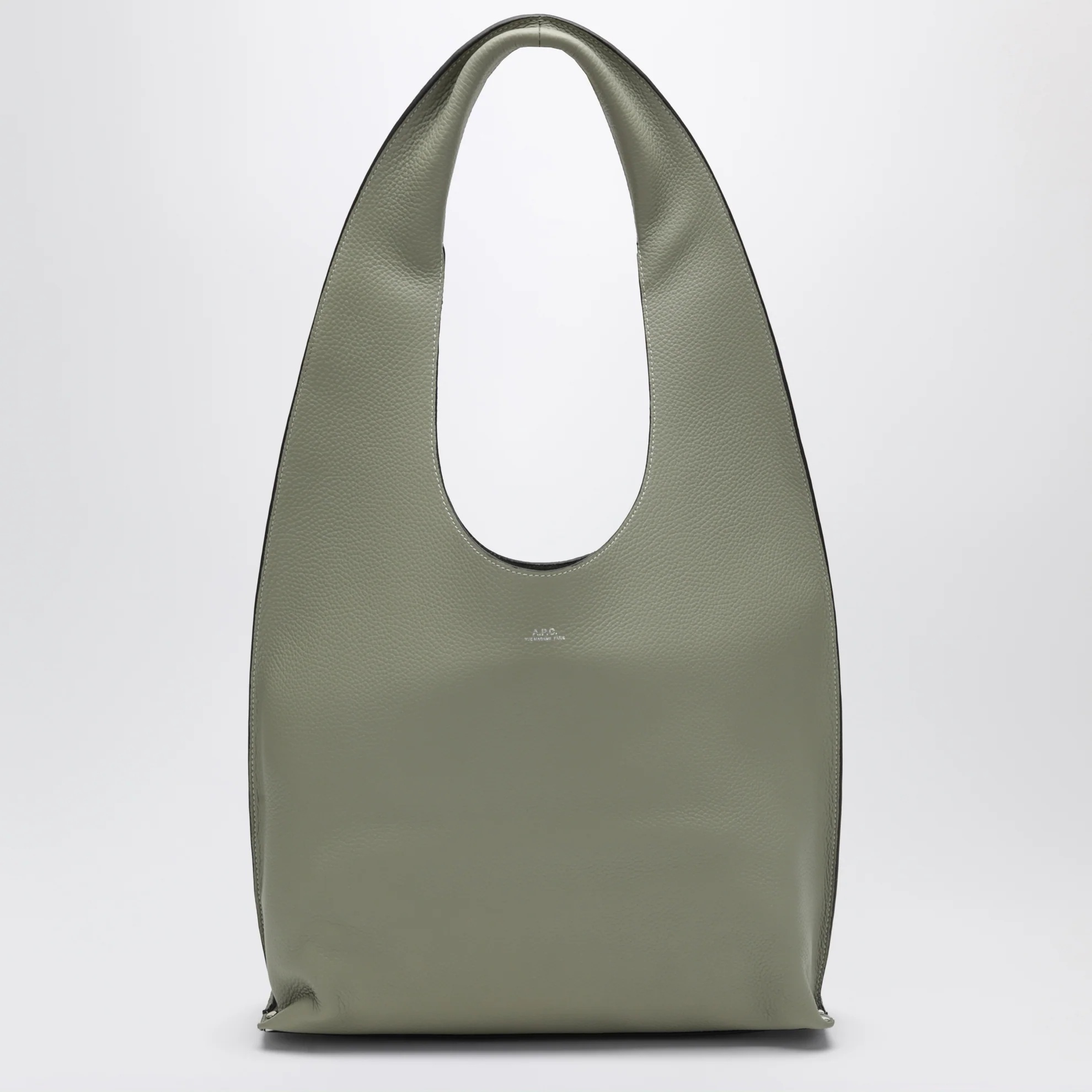 1FF0918-075 [A.P.C.] Demi-Lune 手袋 粉彩綠 #PXCBC-F67043LE (EU)