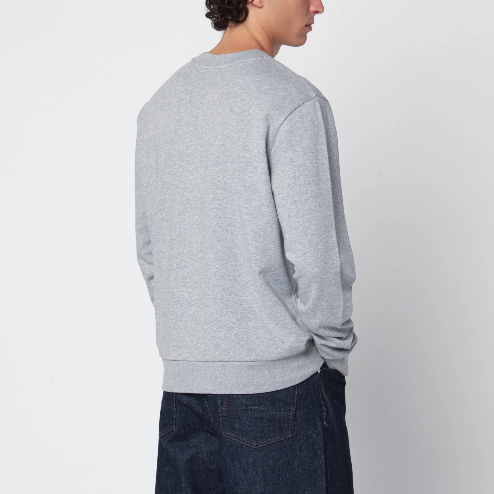 1FF0918-080 [A.P.C.] Grand VPC 標準版衛衣 麻灰色／深海軍藍 #COHBN-M27907UCO (EU)