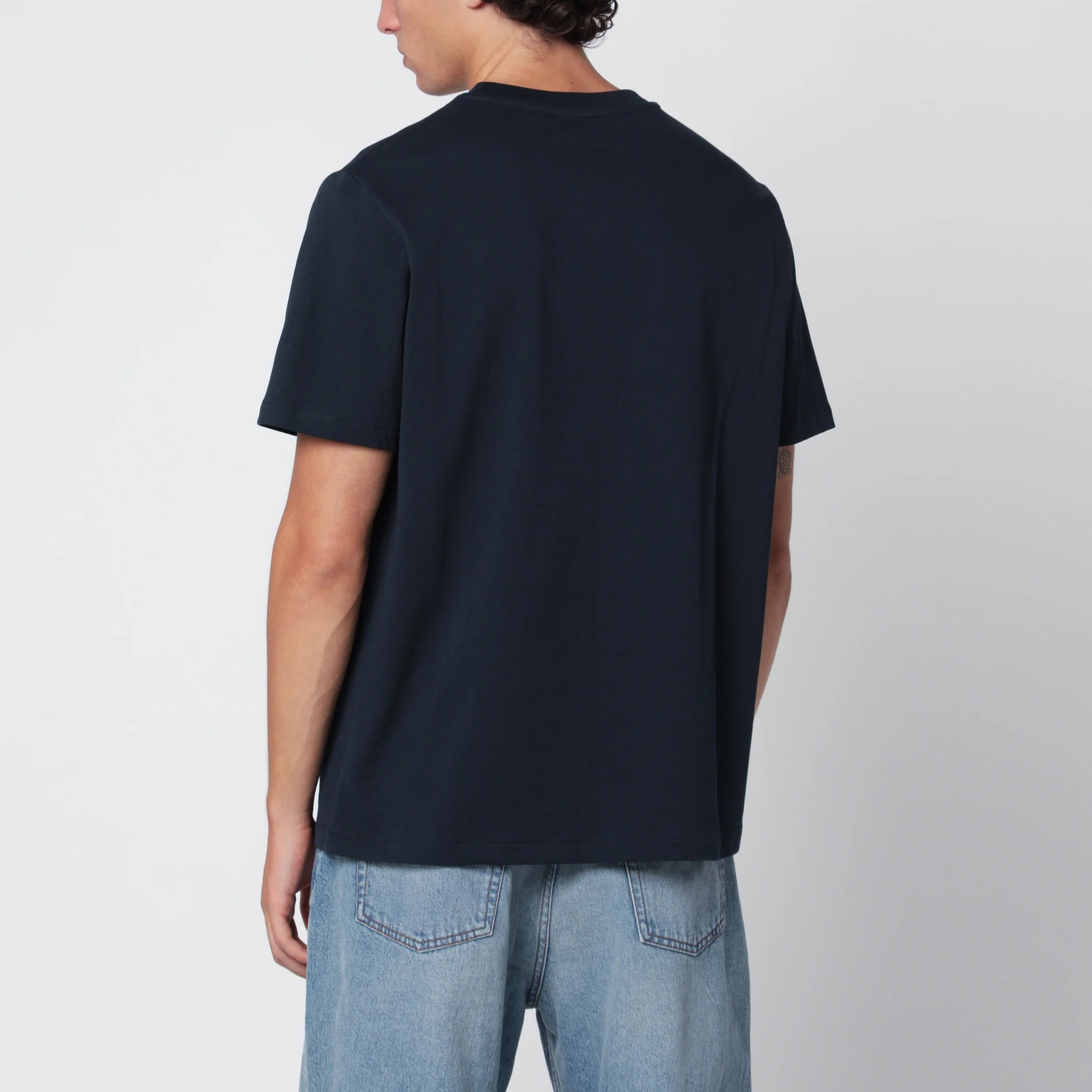 1FF0918-086 [A.P.C.] Rue Madame 標準版 T 恤 深海軍藍／米白色 #COHBU-M26388UCO (EU)