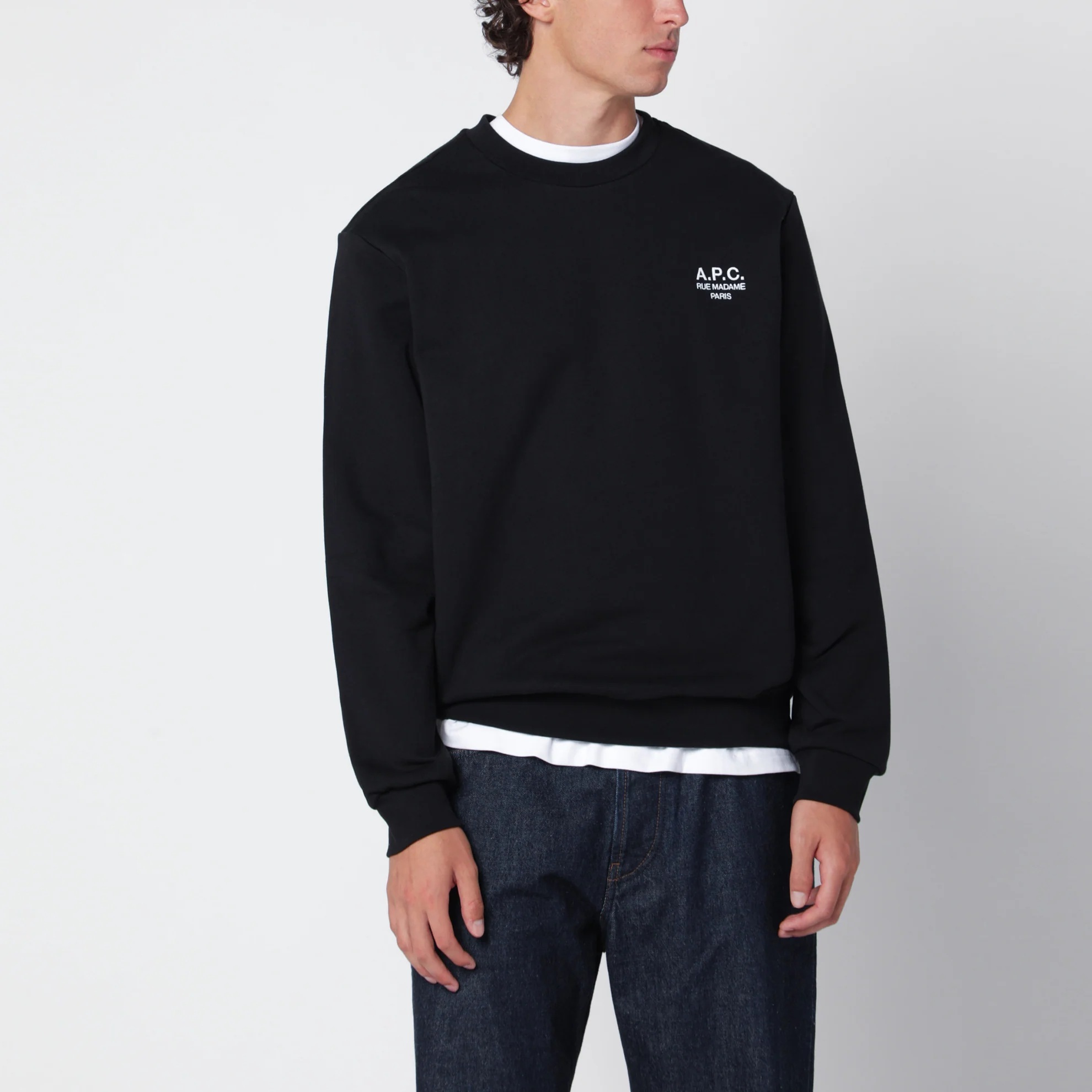 1FF0918-090 [A.P.C.] VPC衛衣 黑色／白色 #COHBV-M27913UCO (EU)