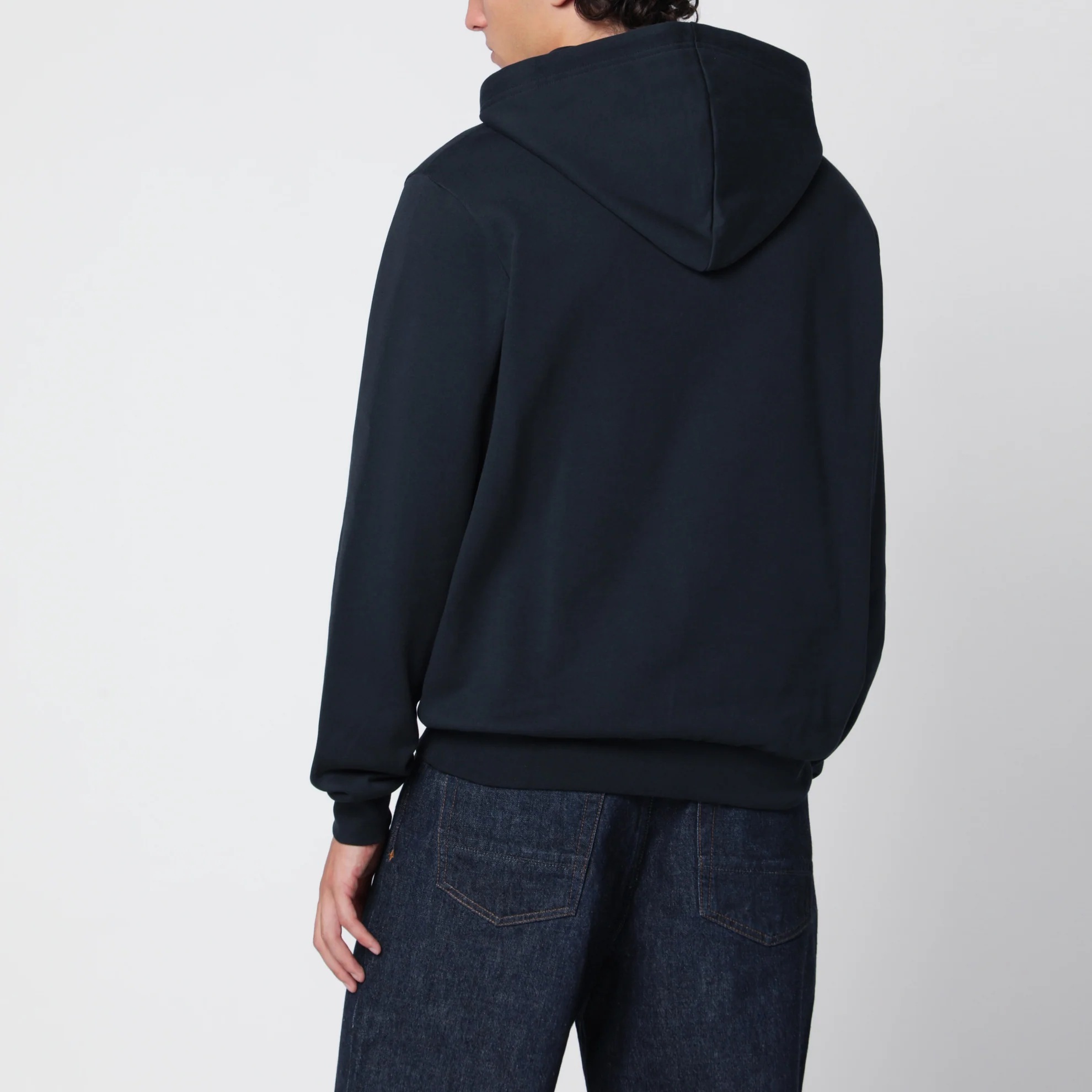1FF0918-093 [A.P.C.] Rue Madame 運動衫 深海軍藍／米白色 #COHBV-M27914UCO (EU)