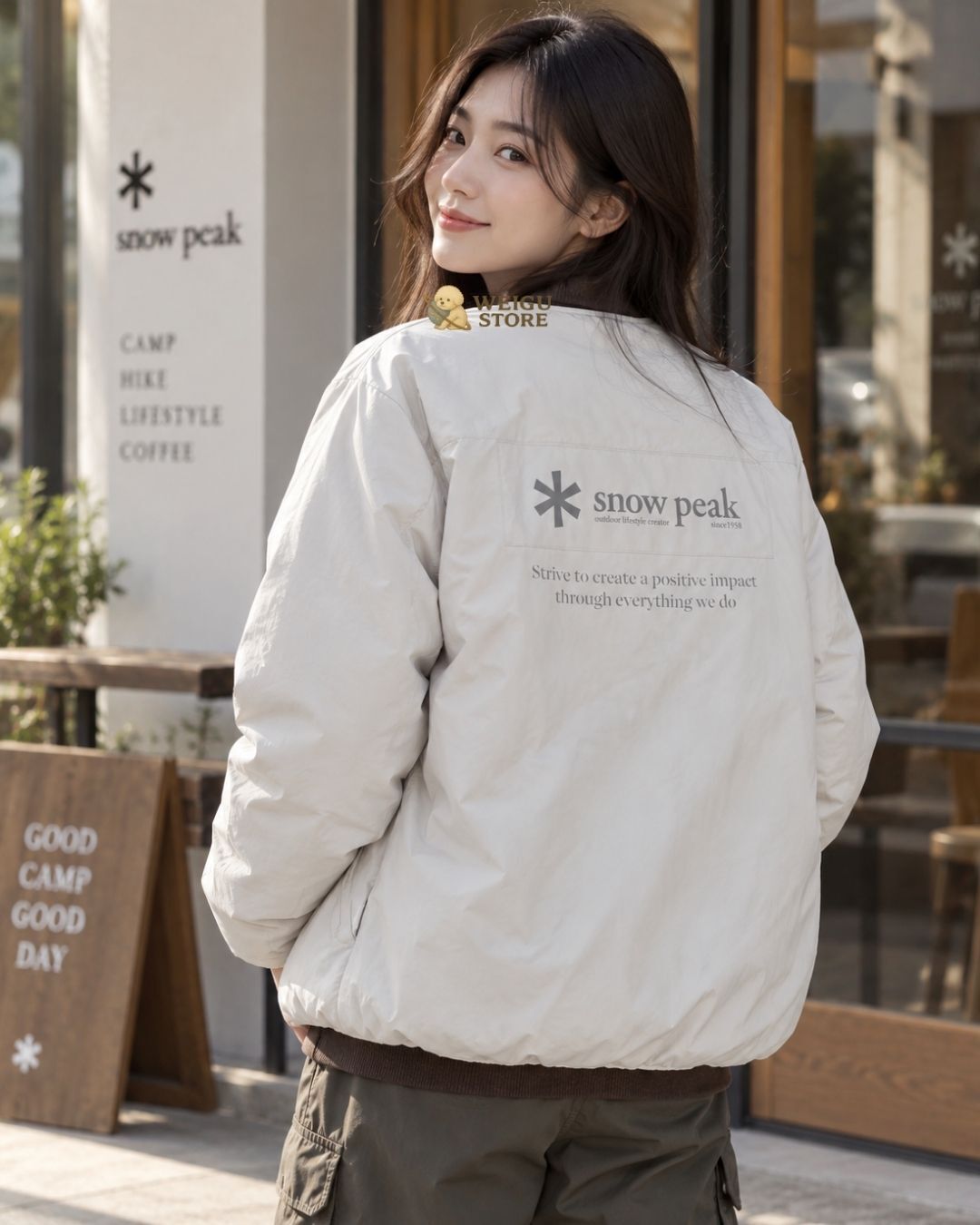 【預購】Snow Peak Land Woven Patch Light Down Jacket 輕量羽絨外套 S26WMGDJ62