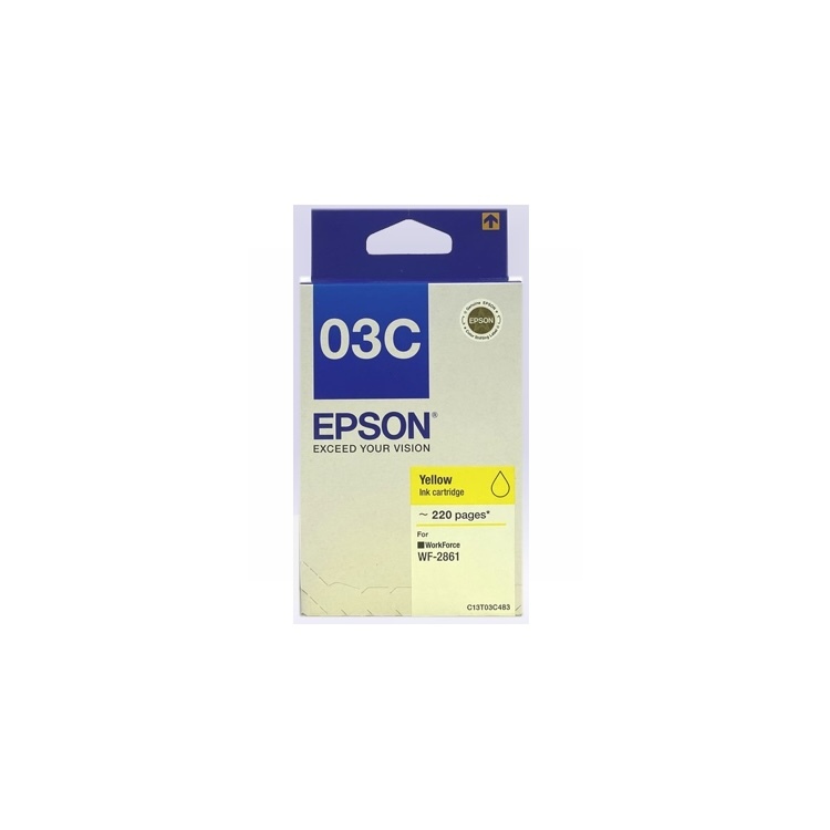 C13T03C483 Epson WorkForce 2861 (Y) ink