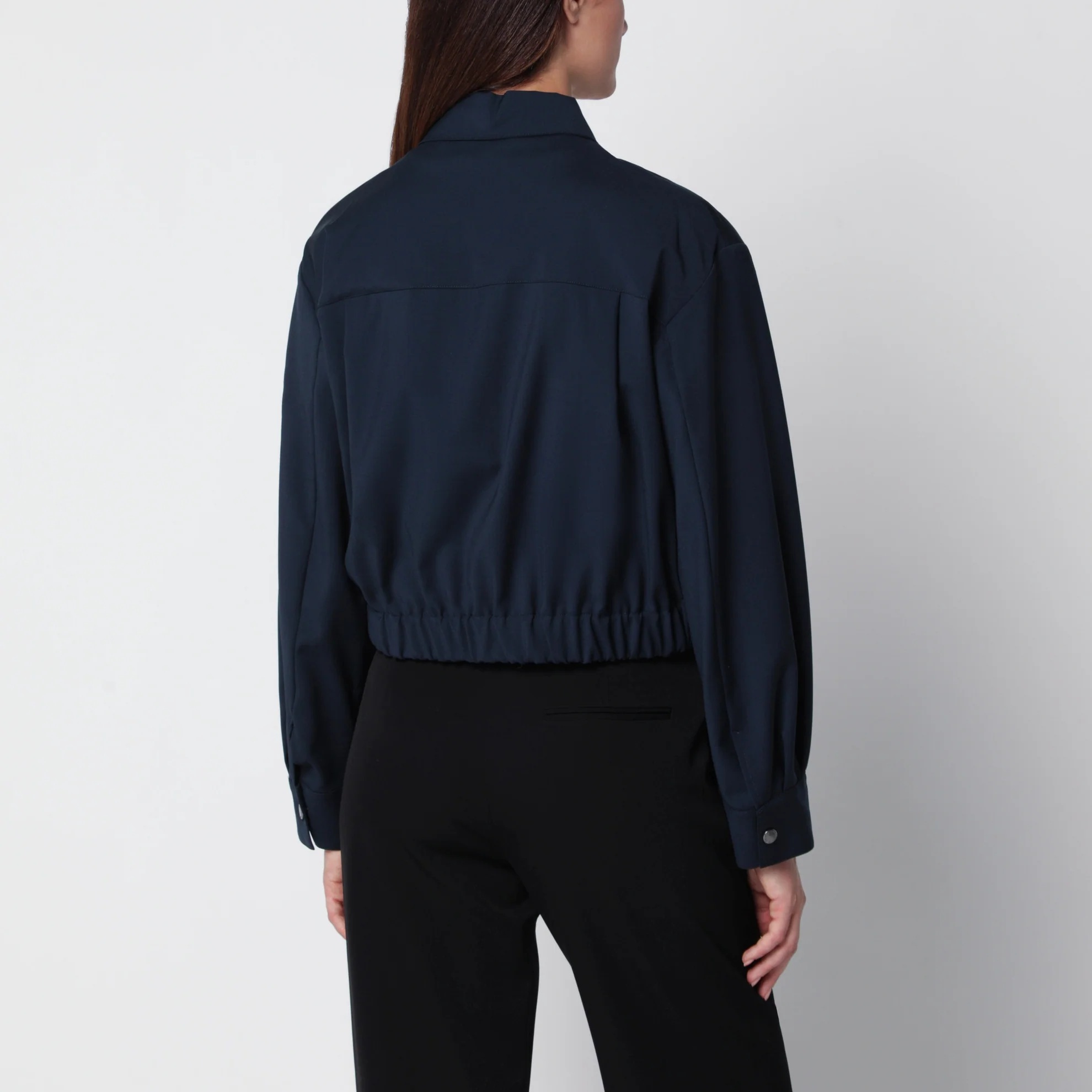 1FF0918-098 [MAX MARA WEEKEND] 短款初剪羊毛外套 藍色 #WKDDECANOCO (EU)