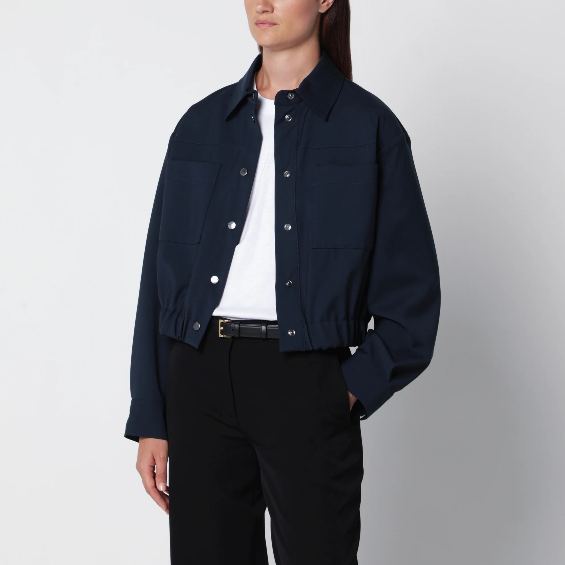 1FF0918-098 [MAX MARA WEEKEND] 短款初剪羊毛外套 藍色 #WKDDECANOCO (EU)