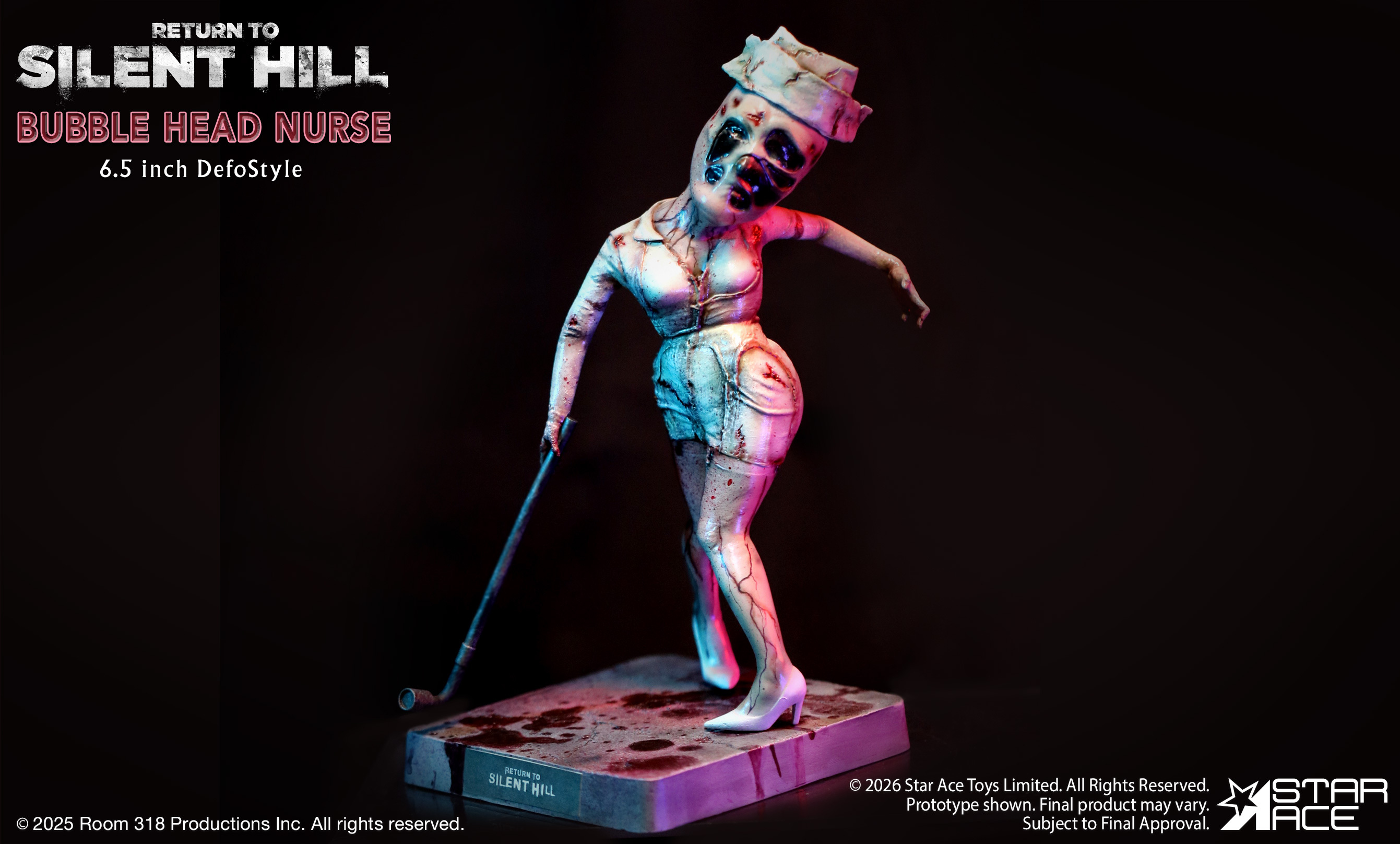 「ACG.GO」「預購」Star Ace Toys DefoStyle《沉默之丘》氣泡頭護士