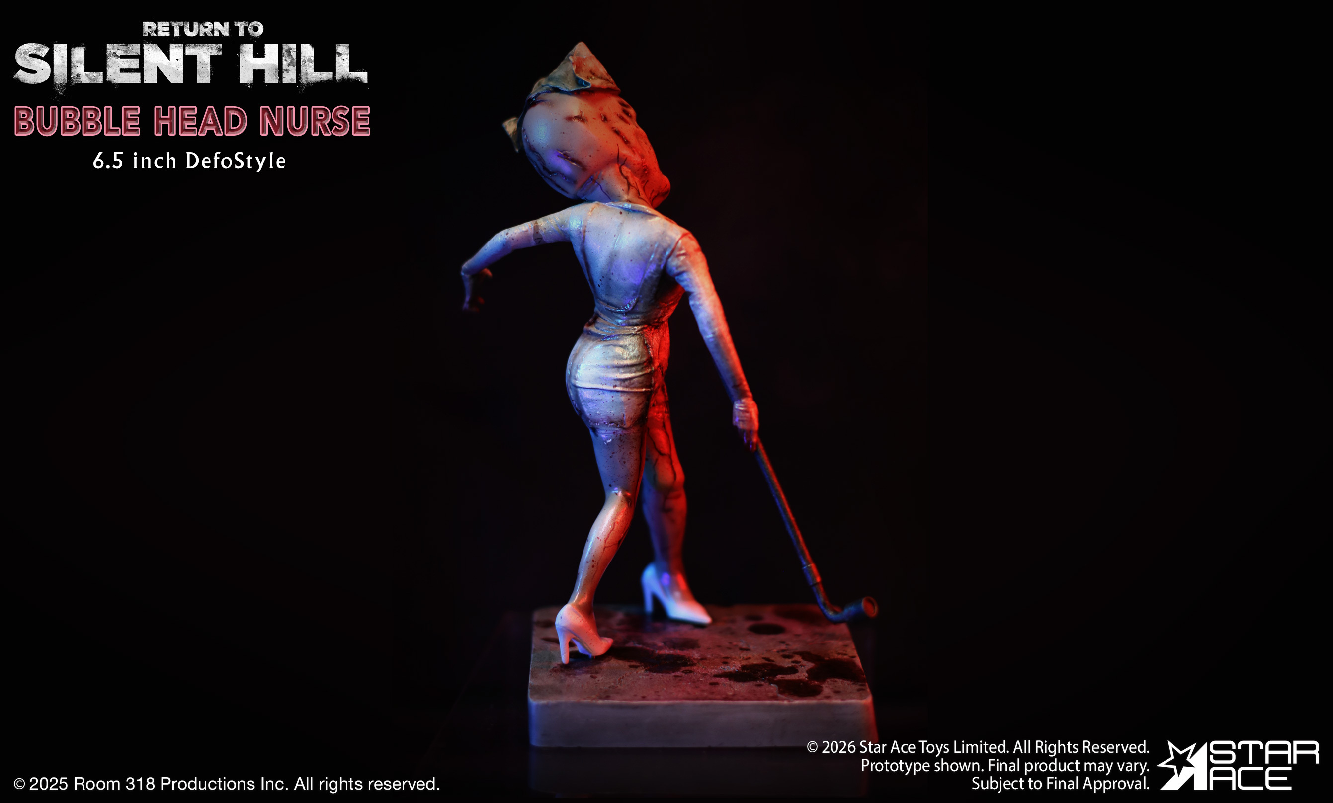 「ACG.GO」「預購」Star Ace Toys DefoStyle《沉默之丘》氣泡頭護士