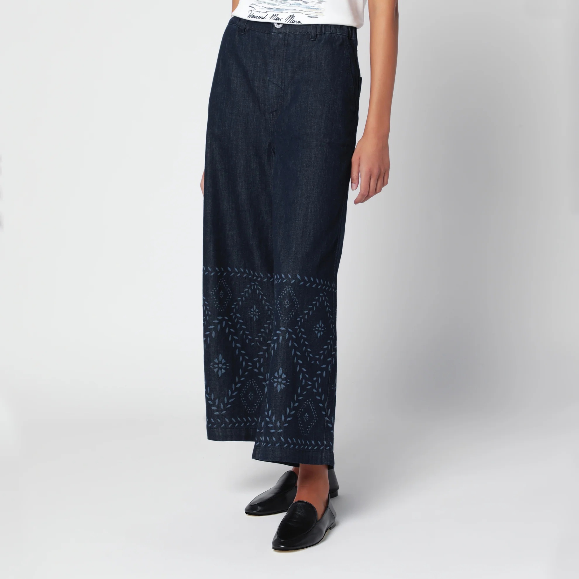 1FF0918-108 [MAX MARA WEEKEND] 雷射切割牛仔褲 牛仔藍 #WKDLAMPADADE (EU)