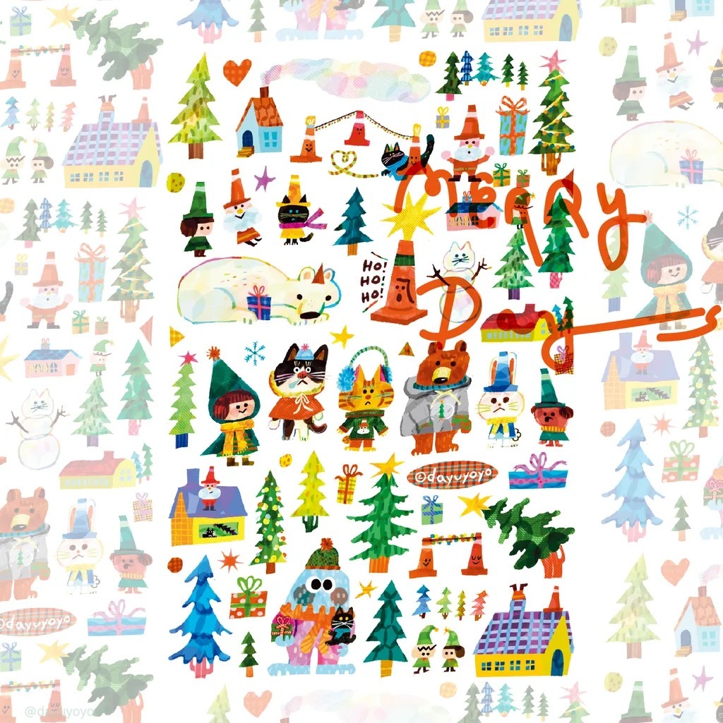 MerryDays 2入 轉印貼紙｜臺灣 大宇人