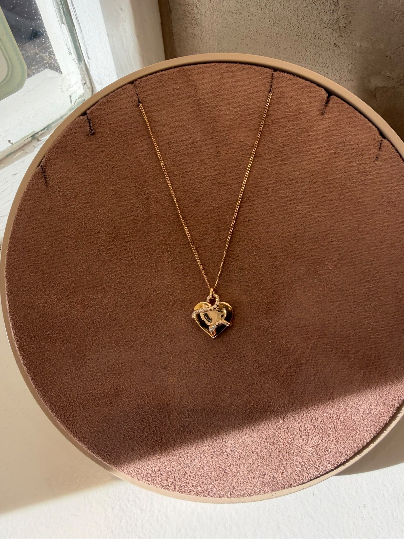 英國代購-ASTRID & MIYU Heart & Snake Pendant Necklace（預訂優惠10月尾出貨）