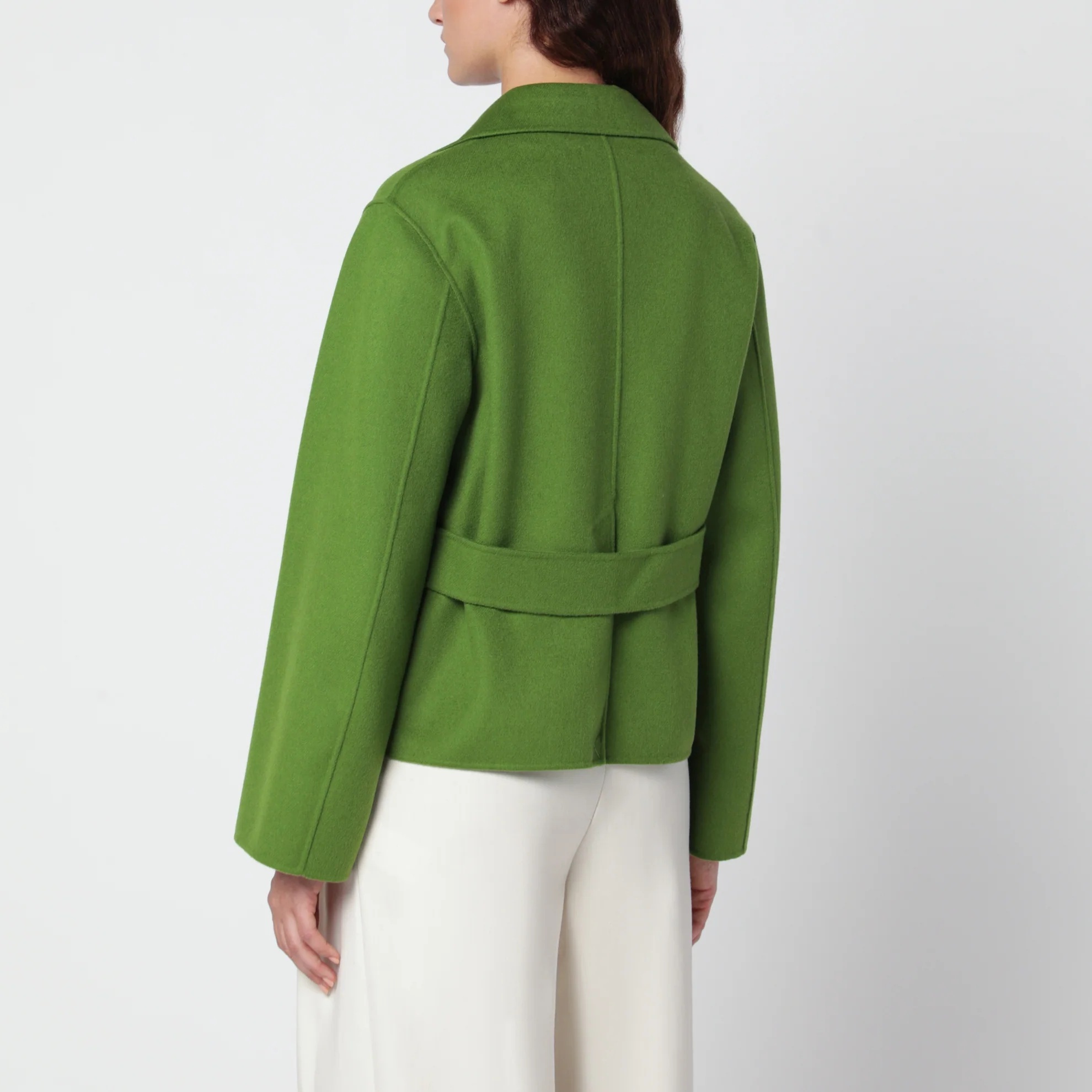1FF0918-114 [MAX MARA WEEKEND] 短款羊毛混紡外套 開心果綠 #WKDPELOTAWO (EU)