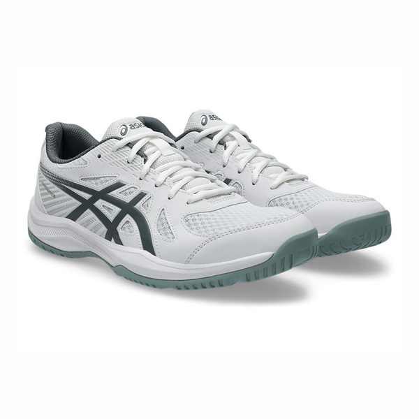 Asics 亞瑟士 Upcourt 6 1071A104-107 男女 排球鞋 羽球鞋 室內運動 白 灰綠