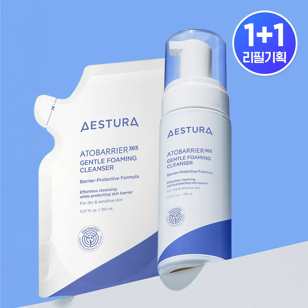 AESTURA Atobarrier 365 屏障修復溫和潔面泡沫 150ml
