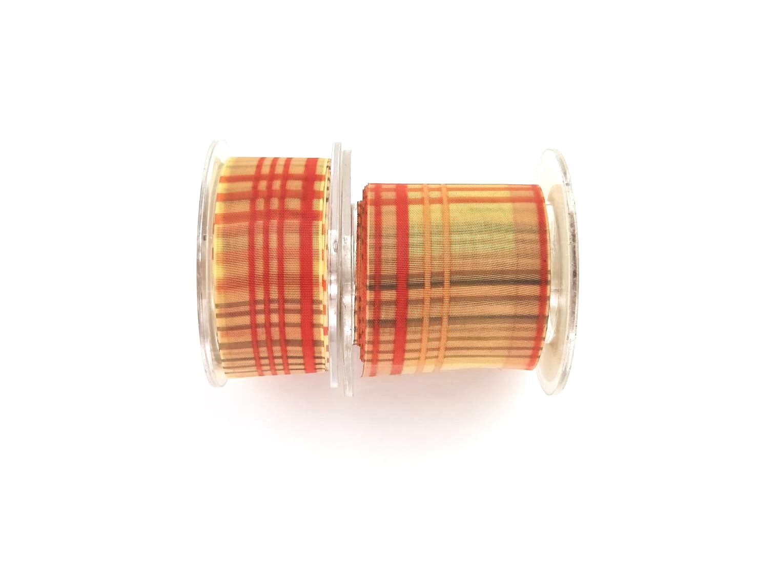 Duke plaid organza