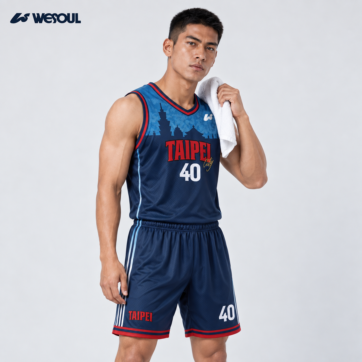 【WESOUL】WS24J002 2024城市籃球服（台北）