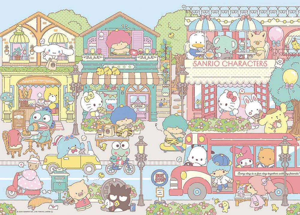 三麗鷗角色 快樂我的小鎮