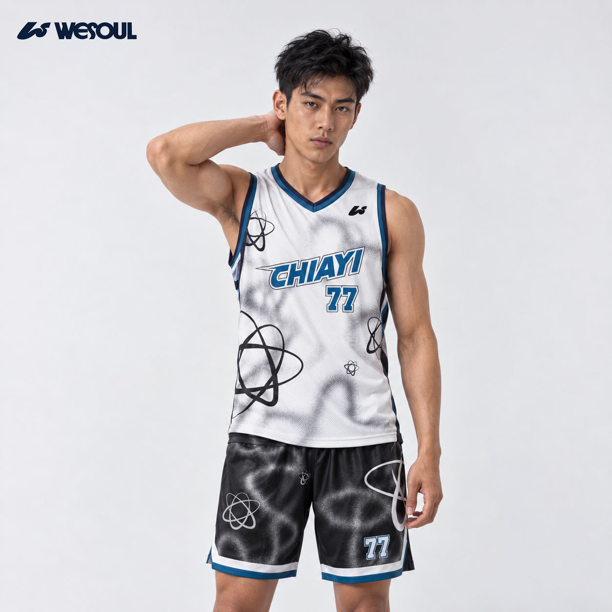 【WESOUL】W12201019 全客製城市籃球服（嘉義）/ 客製隊徽，號碼，姓名不加價 / 球衣