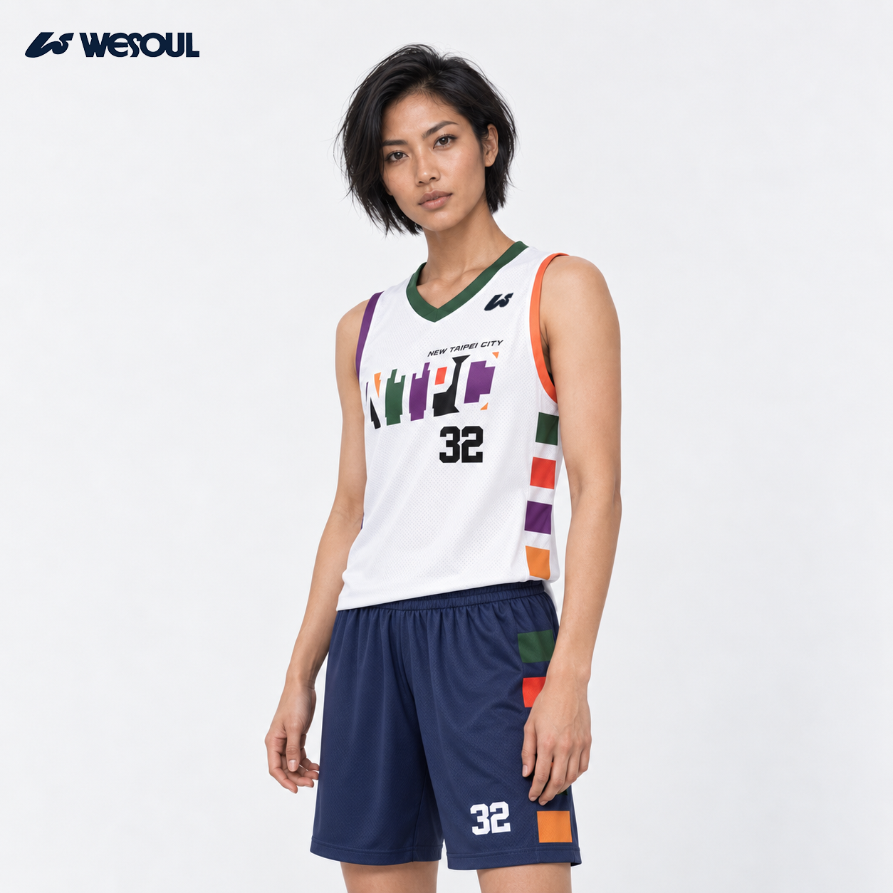 【WESOUL】W1220949 全客製城市籃球服（新北）/ 客製隊徽，號碼，姓名不加價 / 球衣