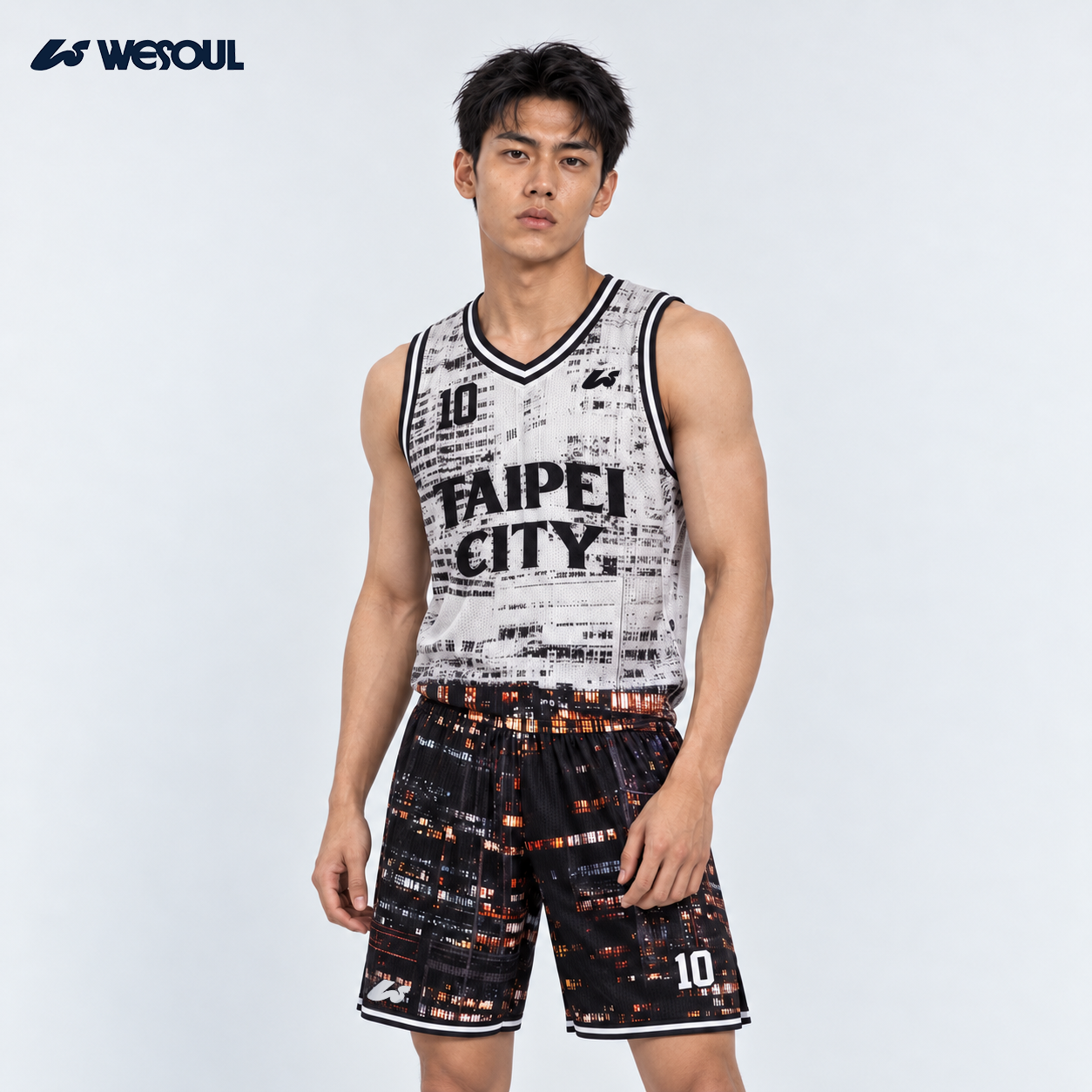 【WESOUL】W1220921 全客製城市籃球服（台北）/ 客製隊徽，號碼，姓名不加價 / 球衣