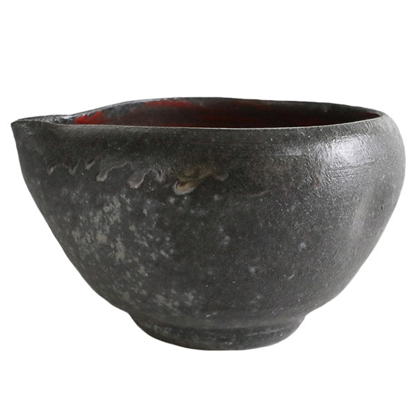 【信樂燒】曉 片口 抹茶碗