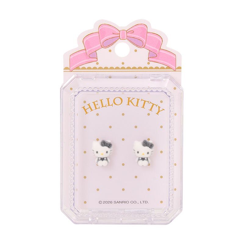 日本 Sanrio 植絨飾品系列 耳環對裝