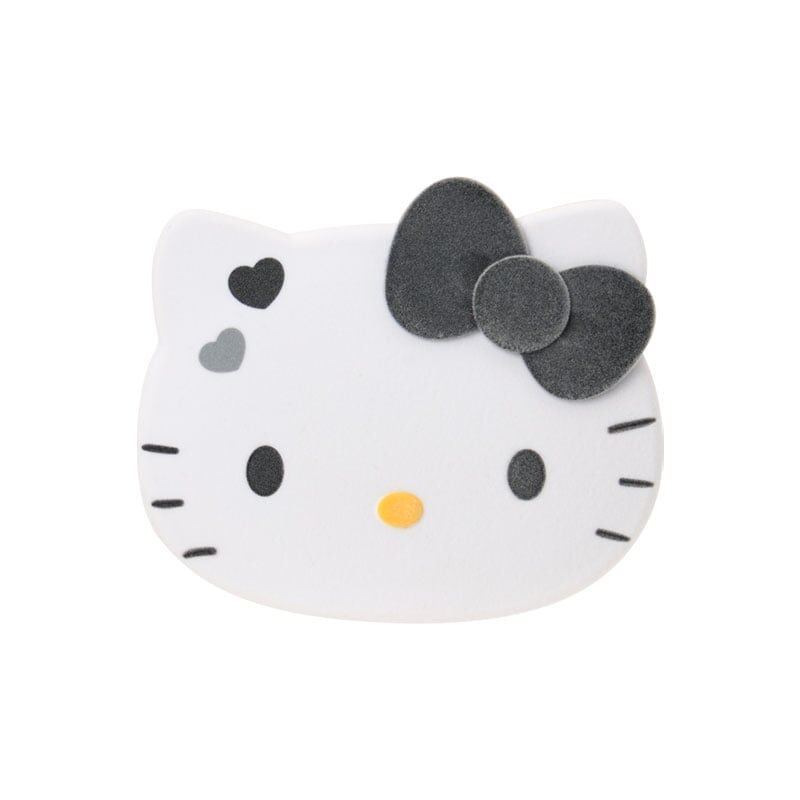 日本 Sanrio 植絨飾品系列 頭形摺鏡連梳