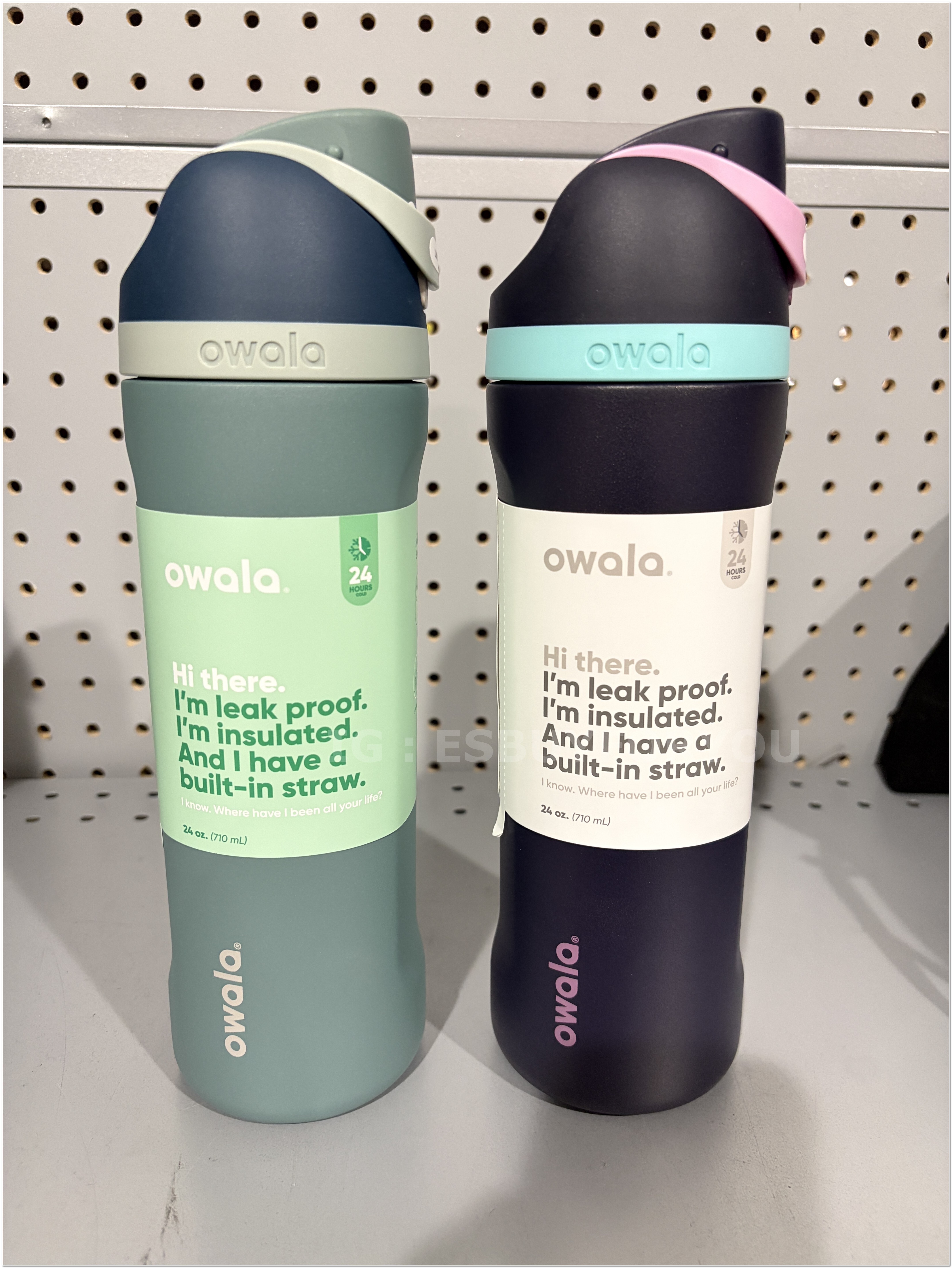 【限時】Owala(710ml 24oz) 不鏽鋼  FreeSip 水壺 (2色)