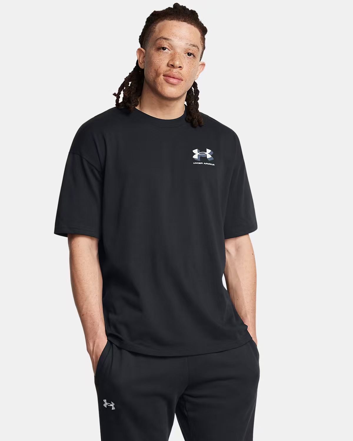 【預購】UNDER ARMOUR N091701 男裝短袖上衣 (黑色)
