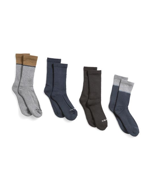 【預購】MERRELL N091708 保暖拼色長襪 (4對裝)