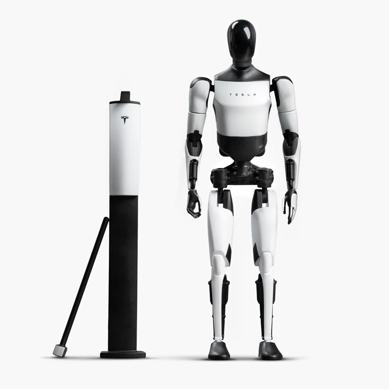 （海外連線預定）TESLA BOT 特斯拉 機器人模型 家居 公仔 玩具【TSLA001】