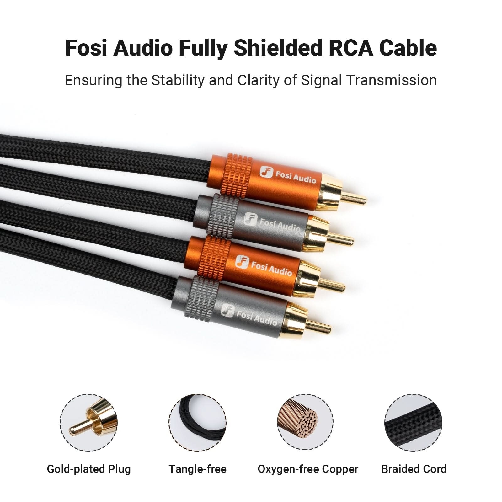 Fosi Audio RCA Cable