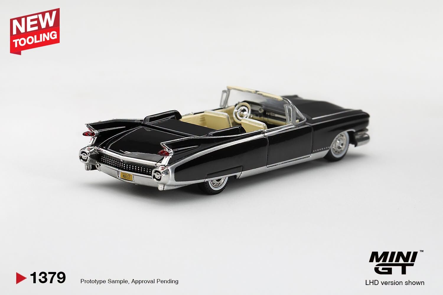 [預訂] Mini GT #1379 凱迪拉克Cadillac Eldorado Biarritz 1959 黑色 左軚