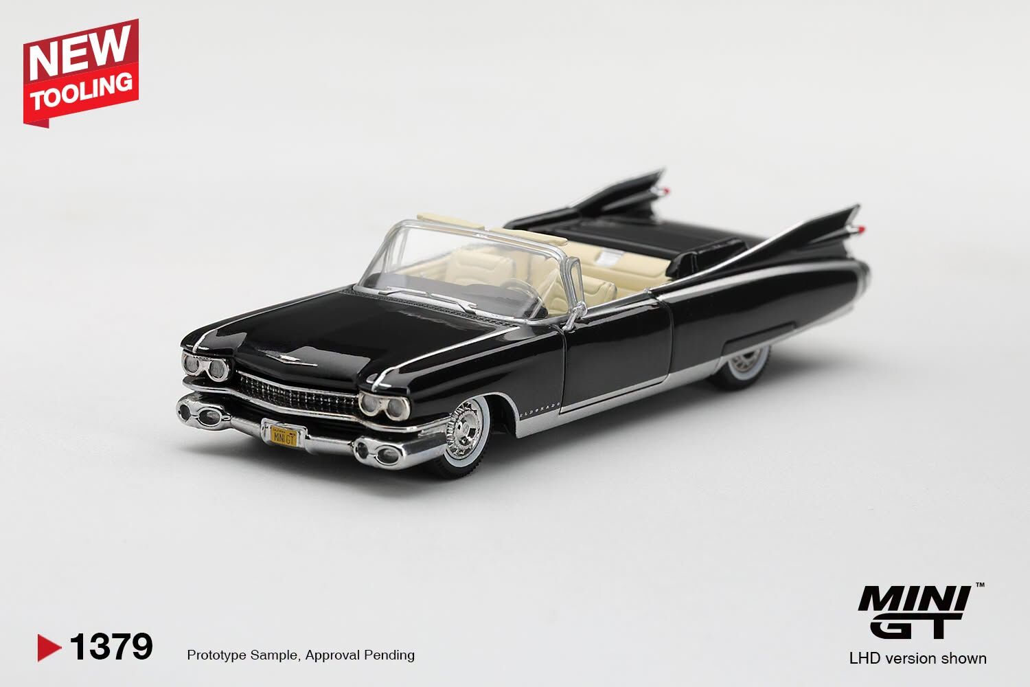 [預訂] Mini GT #1379 凱迪拉克Cadillac Eldorado Biarritz 1959 黑色 左軚