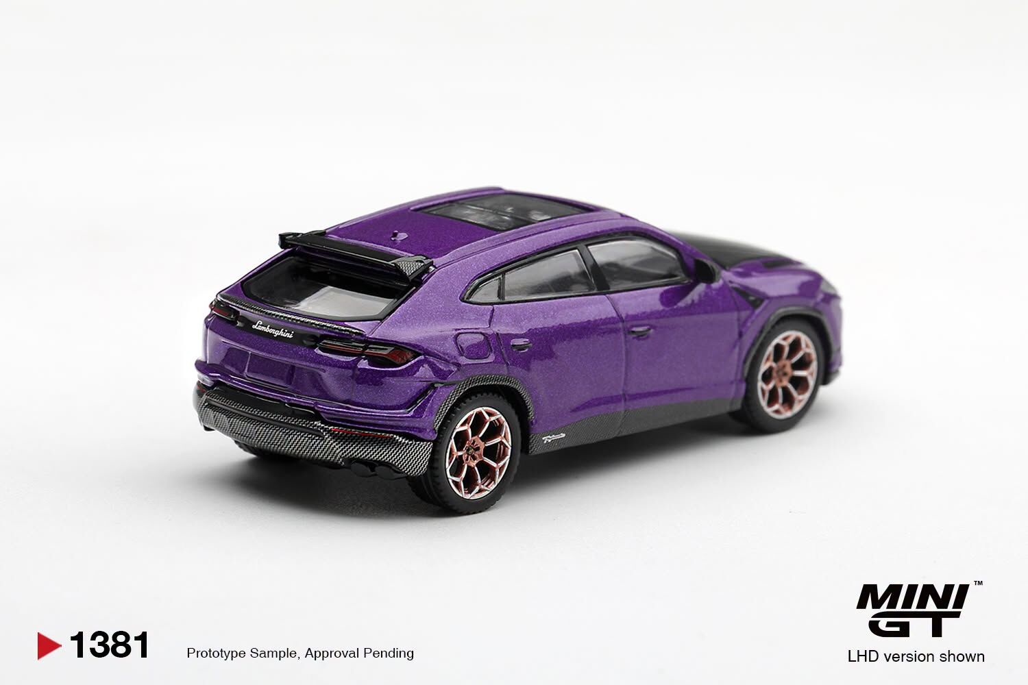 [預訂] Mini GT #1381 林寶堅尼Lamborghini Urus Performante 紫色 左軚