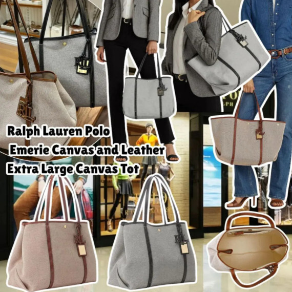RL Canvas 帆布 Tote Bag #現貨