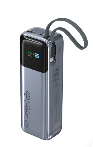 EGO HYPER4 20K 130W 雙向快充自帶線行動電源 YJ-722A